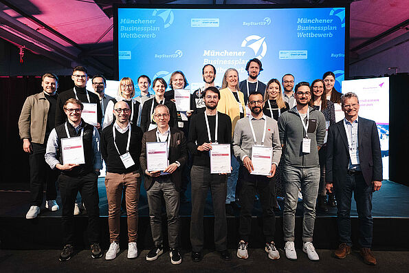 Foto der Gewinnerteams