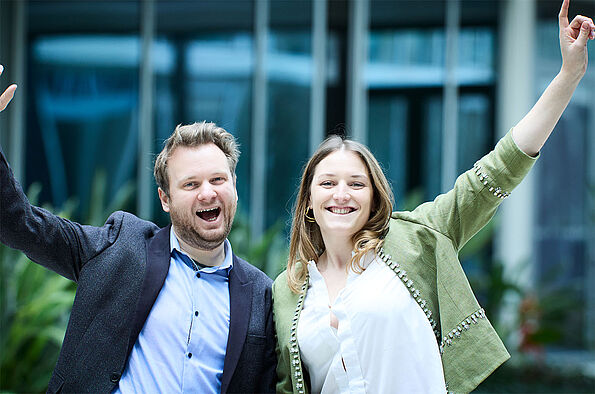 Foto der beiden Gründer