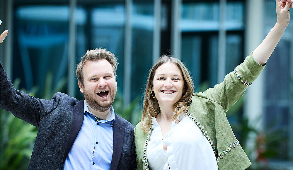 Foto der beiden Gründer