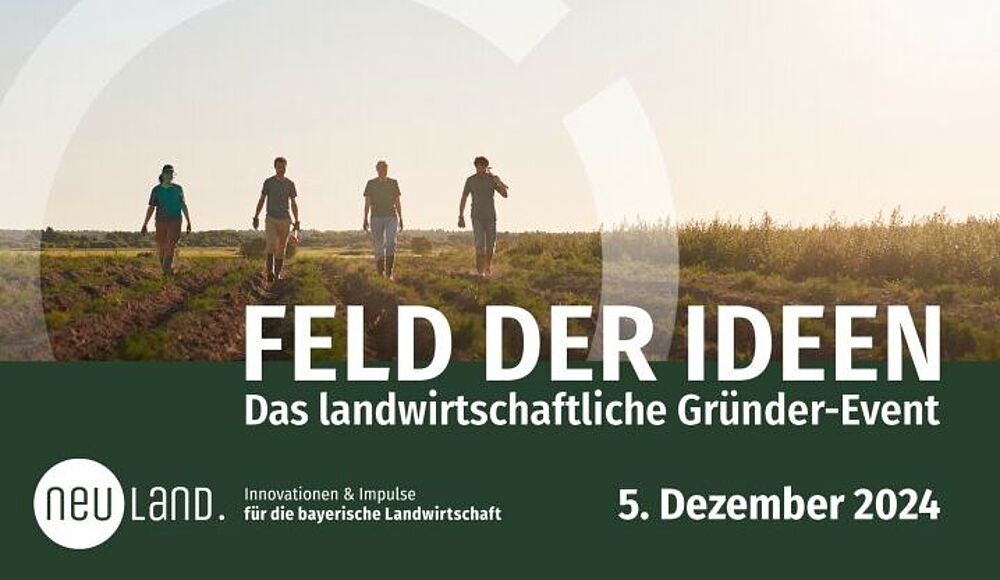 Flyer für Veranstaltung Feld der Ideen