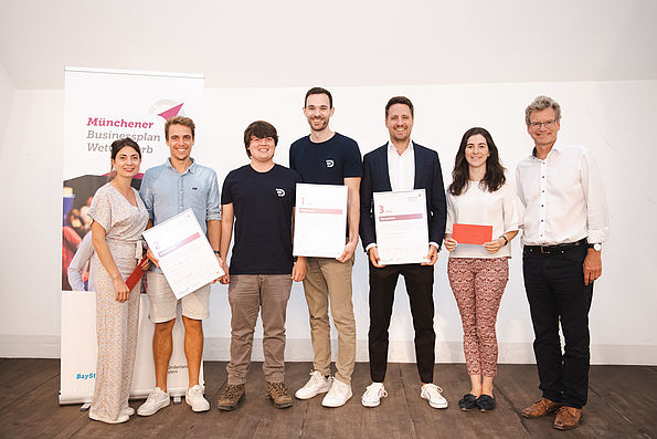 Gewinner des Münchener Businessplan Wettbewerb 2022